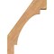 Ekena Millwork 5 1/2"W x 22"D x 30"H Merced Smooth Knee Brace, Western Red Cedar BRC06X22X30MRC00SWR - alternate 3